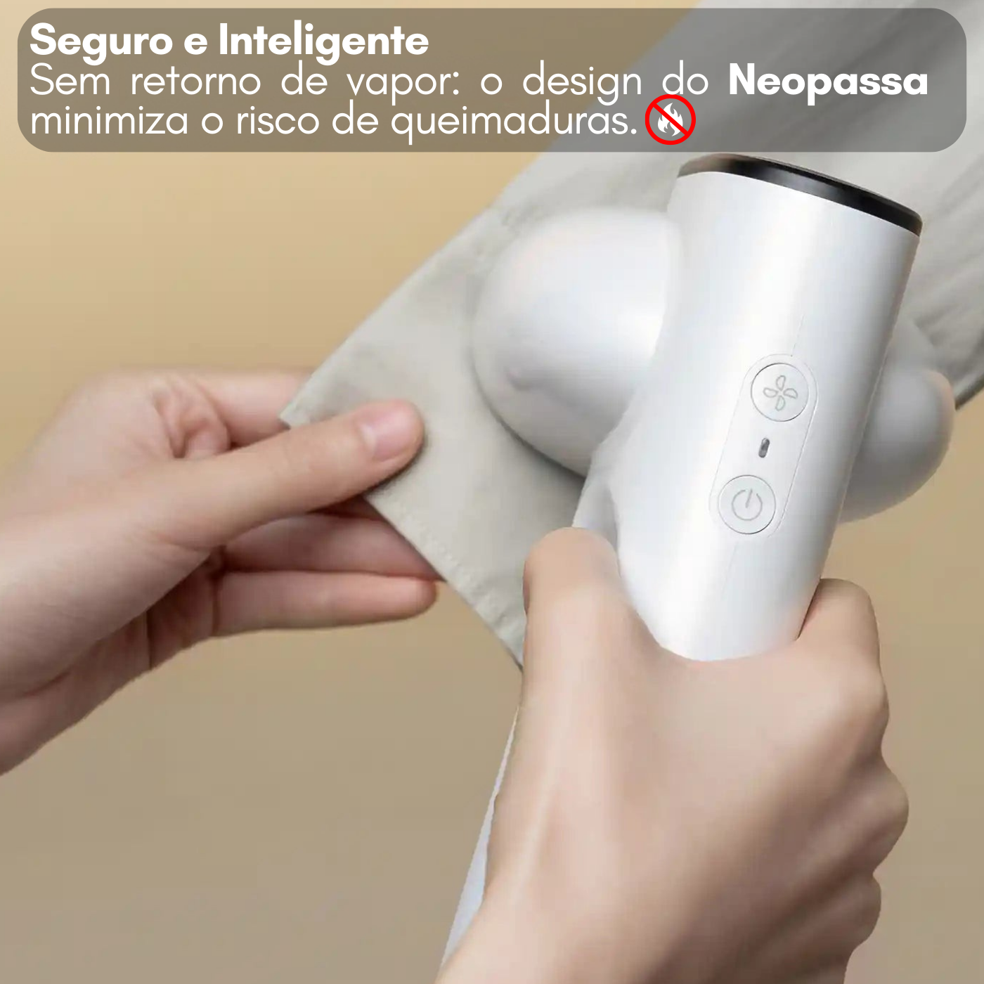 Neopassa – O Ferro a Vapor Portátil que Desamassa Sem Tábua