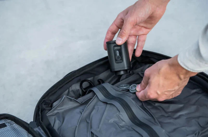Mochila de Viagem com Compressão a Vácuo