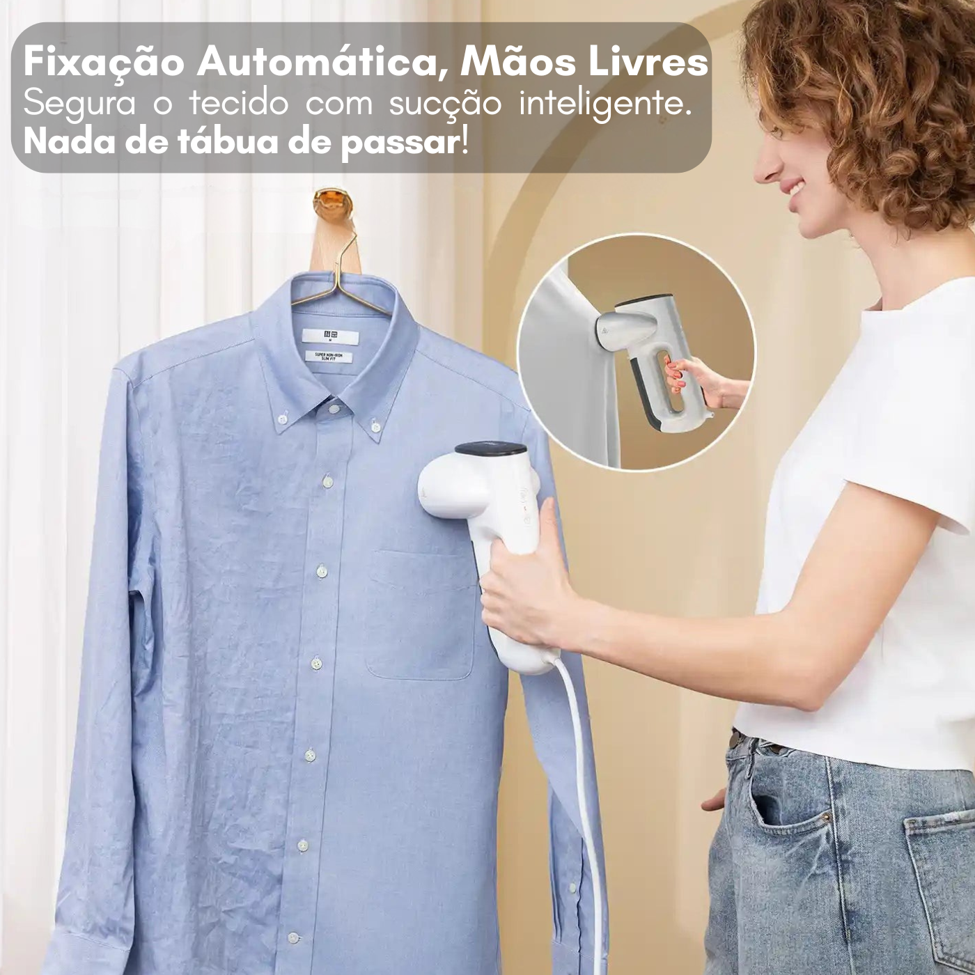 Neopassa – O Ferro a Vapor Portátil que Desamassa Sem Tábua