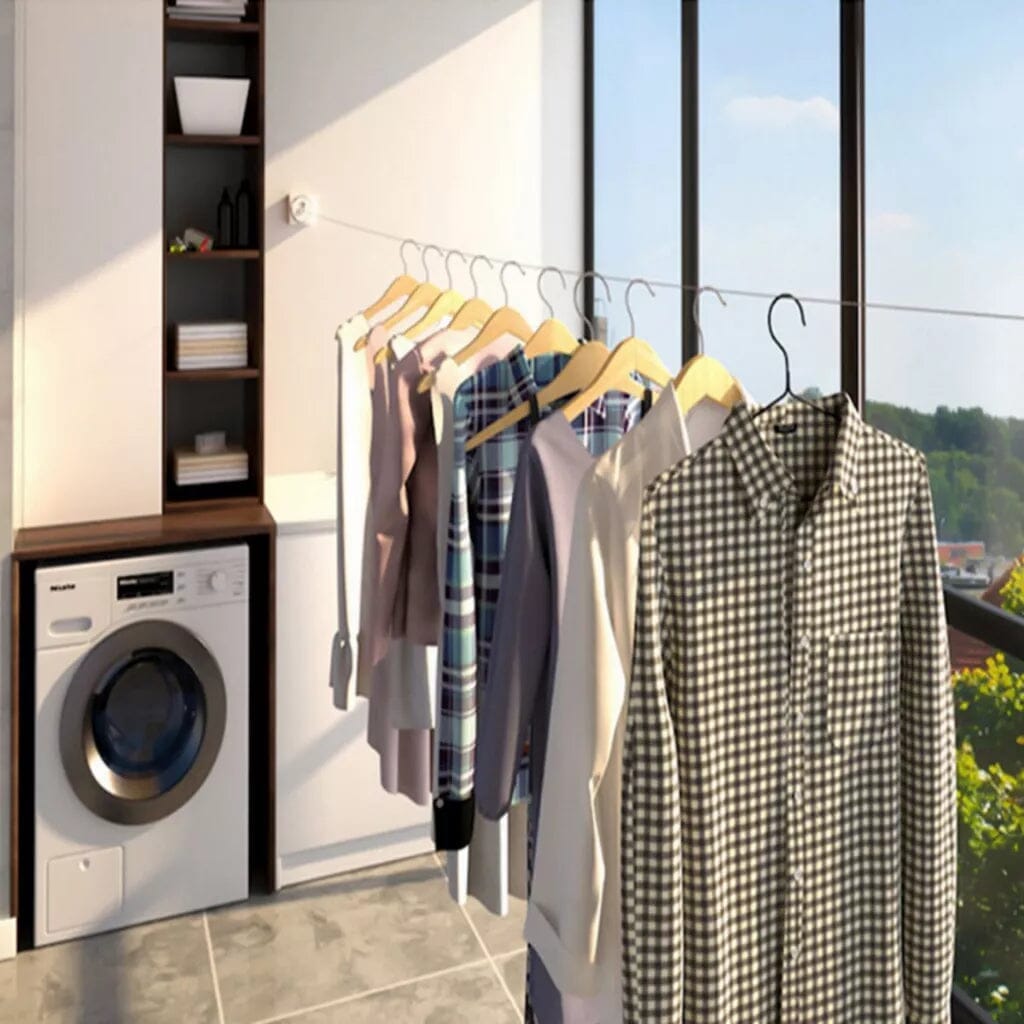 Varal Retrátil de Aço Inox Varal Retrátil de Aço Inox Minha loja