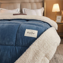 Coberdrom Edredom Sherpa Com Mantinha Cobertor Quarto Casal Queen Grosso Cores 2,40cm x 2,20cm