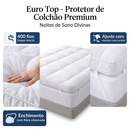 Pillow Top 400 Fios Matelado – Solteiro, Casal, Queen e King | Toque Macio com Elástico