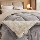 Coberdrom Edredom Sherpa Com Mantinha Cobertor Quarto Casal Queen Grosso Cores 2,40cm x 2,20cm