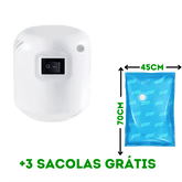 Compressor a vácuo + Sacolas reutilizáveis