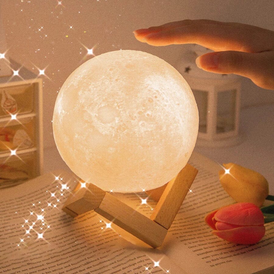Luminária Lua 3D Luminária Lua 3D Minha loja 