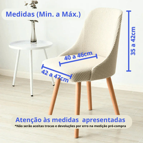 Kit Capas de Cadeira Impermeável Kit Capas de Cadeira Minha loja 