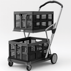 Carrinho de Compras Dobrável e Portátil - FlexCart FlexiCart - Carrinho de Compras Dobrável e Portátil Minha loja 