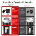 Cafeteira Elétrica Portátil 3 em 1 - CaffeTech Cafeteira Elétrica Portátil 3 em 1 - CaffeTech Minha loja 