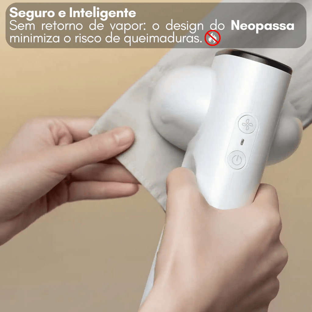 Ferro a Vapor Portáti - Neopassa Neopassa – O Ferro a Vapor Portátil que Desamassa Sem Tábua Minha loja 
