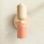 Arandela de Parede Dupla Arandela de Parede Dupla Minha loja Bege e Salmão 