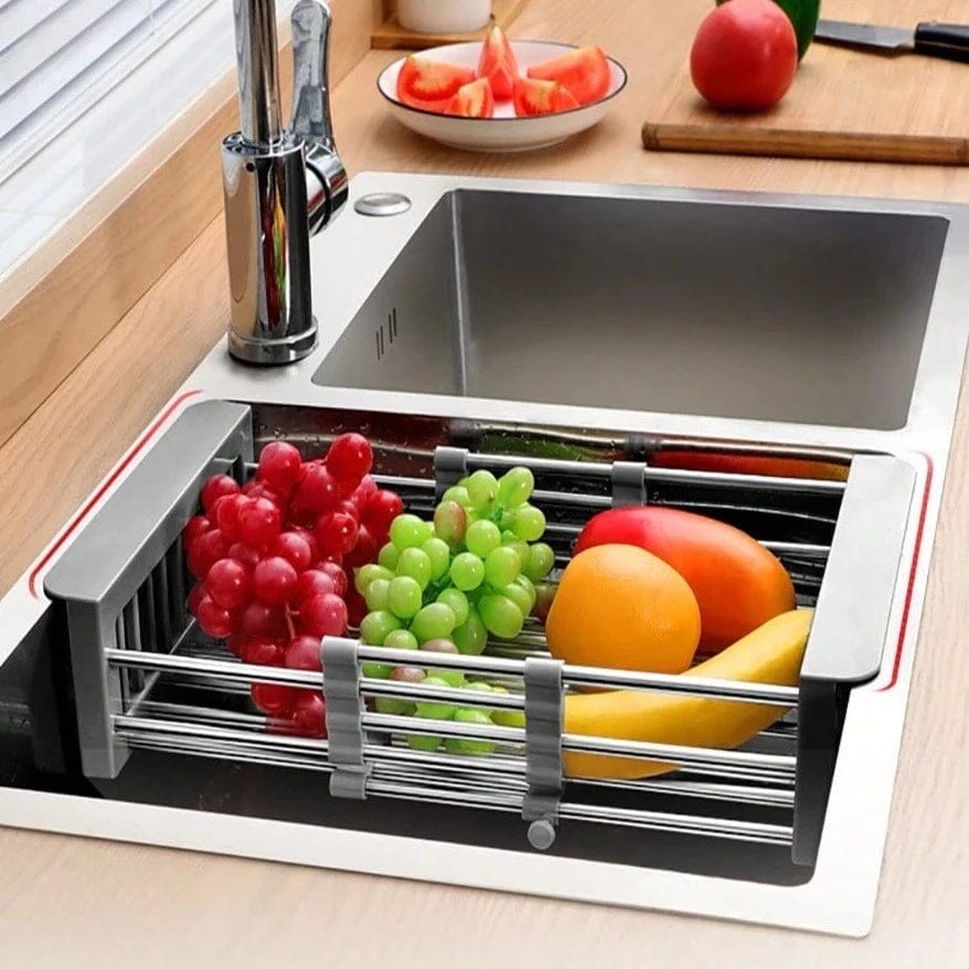 Escorredor de Pia de Cozinha Ajustável Escorredor de Pia de Cozinha Ajustável Minha loja 