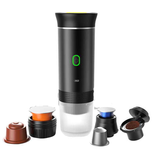 Cafeteira Elétrica Portátil 3 em 1 - CaffeTech Cafeteira Elétrica Portátil 3 em 1 - CaffeTech Minha loja 