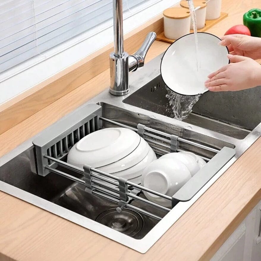 Escorredor de Pia de Cozinha Ajustável Escorredor de Pia de Cozinha Ajustável Minha loja 