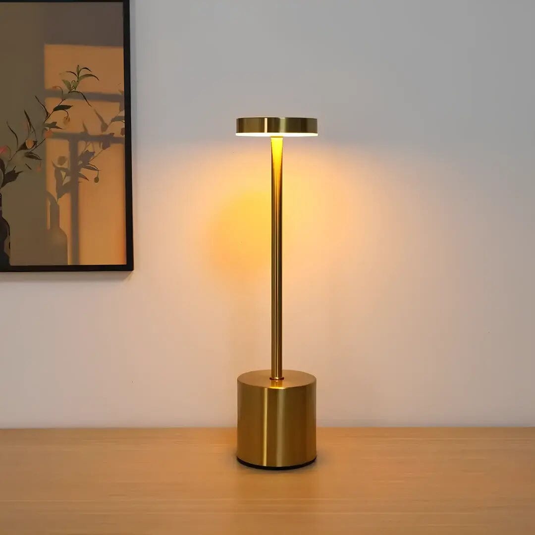 Luminária de Mesa - Lume Luminária de Mesa - Lume Minha loja Dourado 