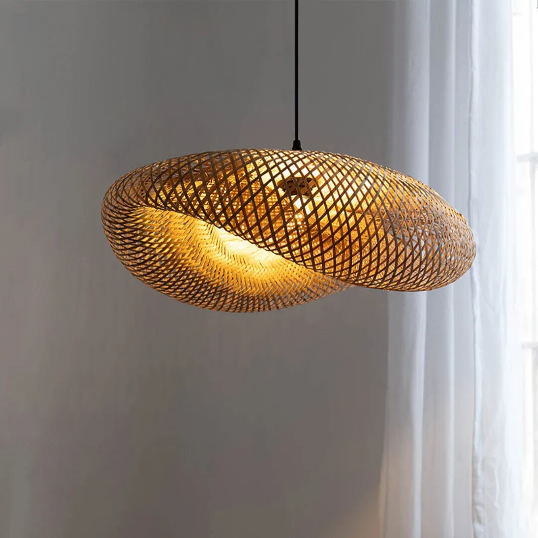 Lustre Pendente de Bambu