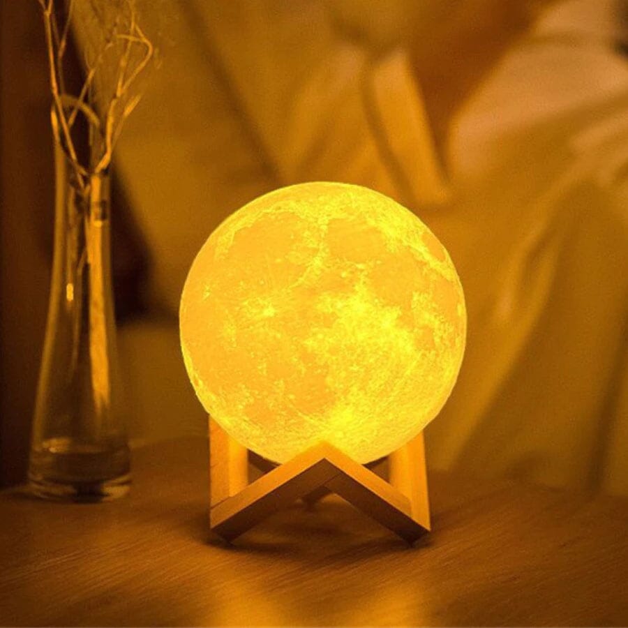 Luminária Lua 3D Luminária Lua 3D Minha loja 