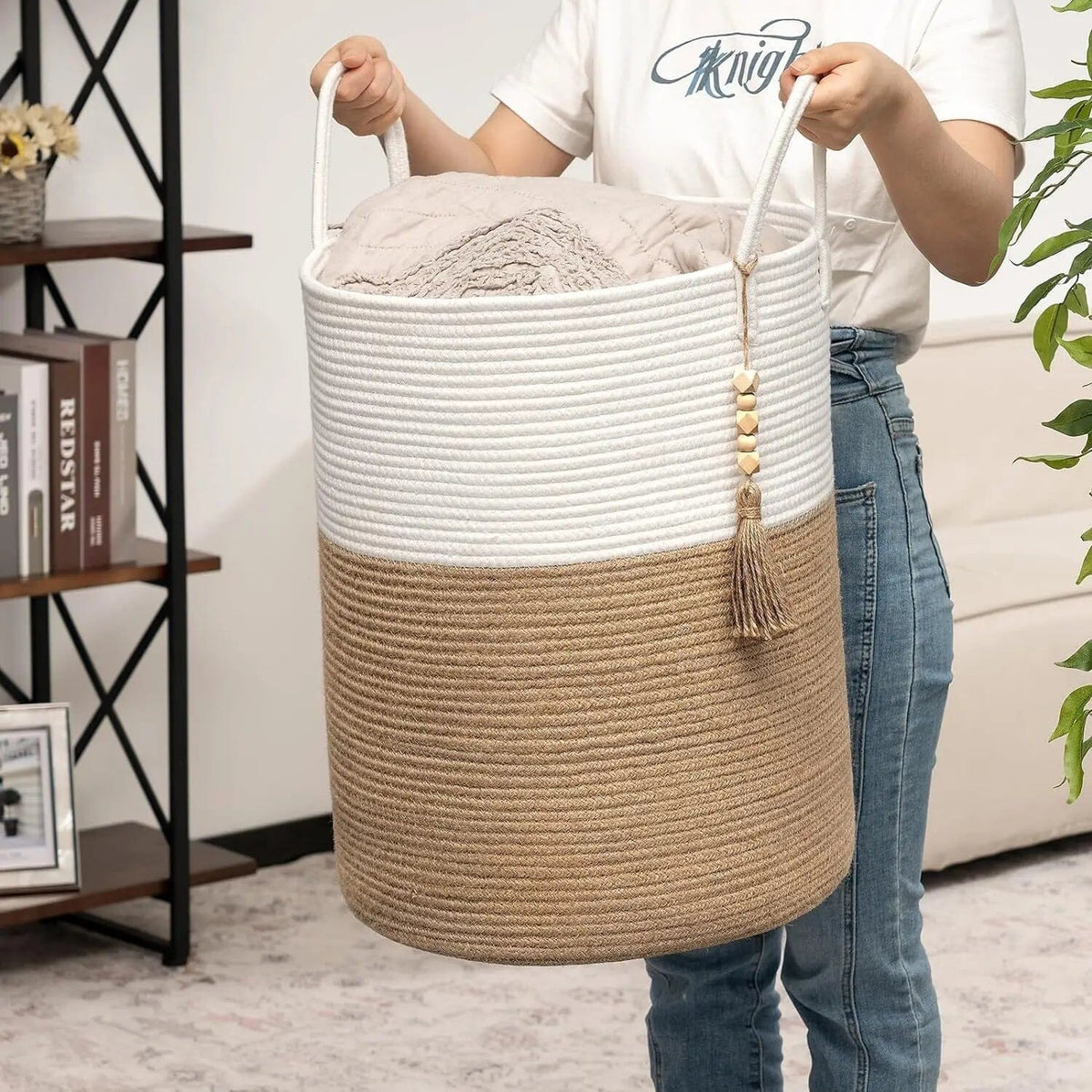 Cesta de Armazenamento para Roupas
