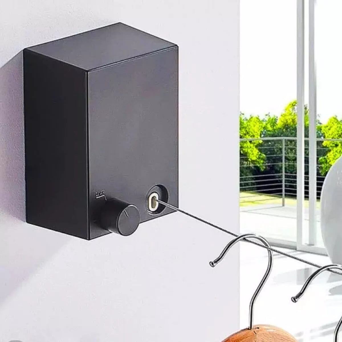 Varal Retrátil de Aço Inox